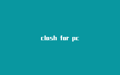 clash for pc